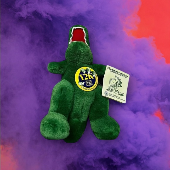 Y2K NWT Crocodile Vintage Stuffed Animal - Picture 2 of 4